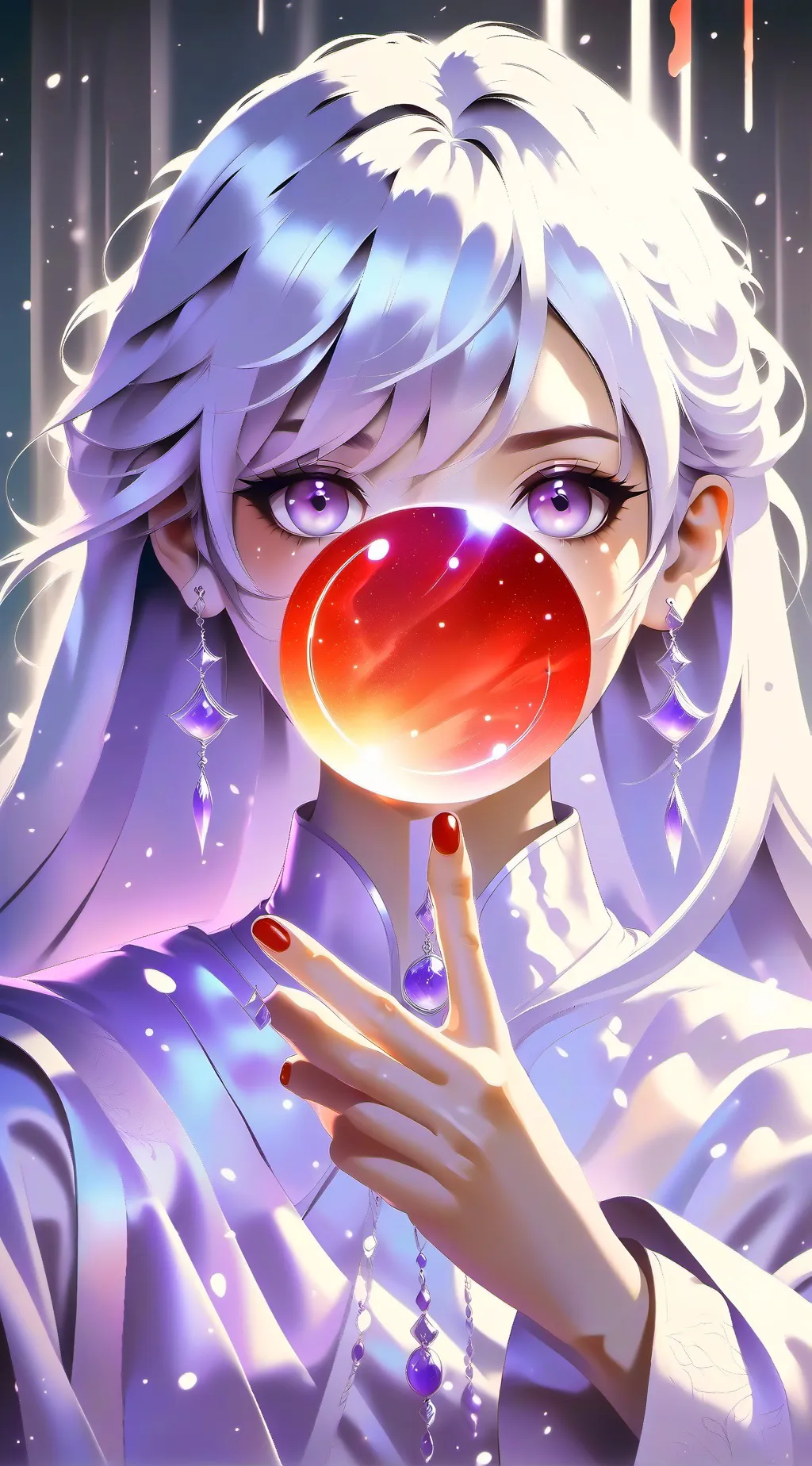 ai character: Powerful girl background