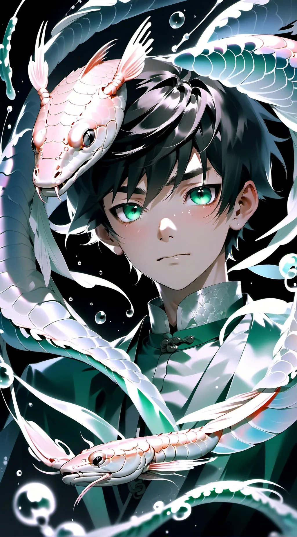 ai character: Shrimpo(Dw)  background