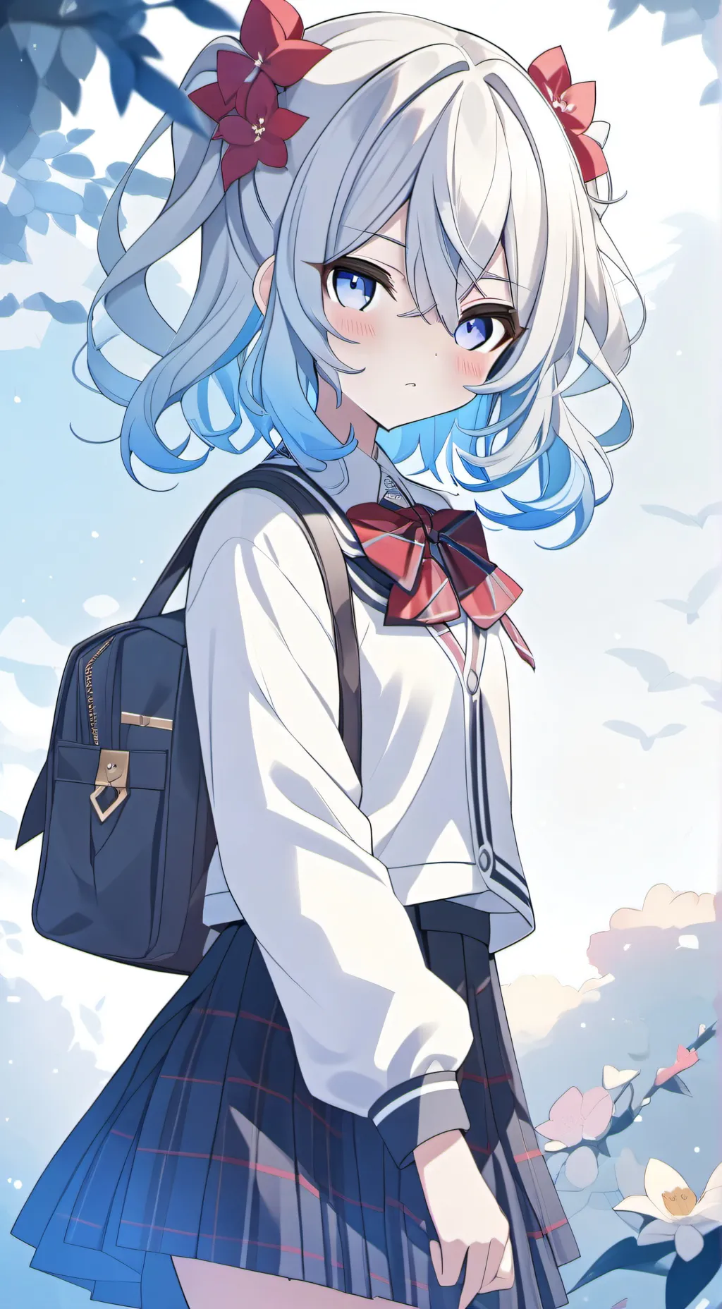 ai character: Fumiko ayaka background