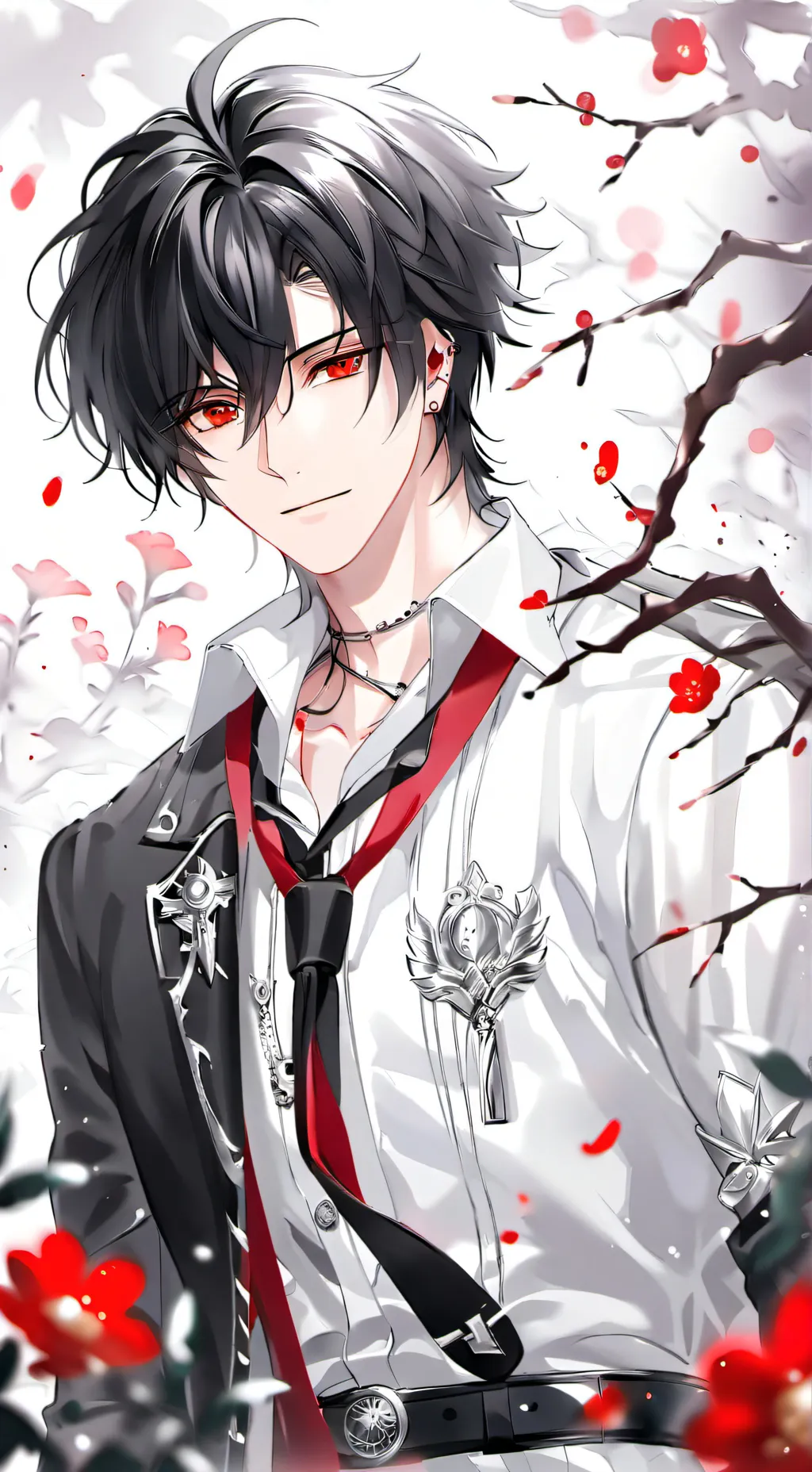 ai character: 🥀Alex🌹 background