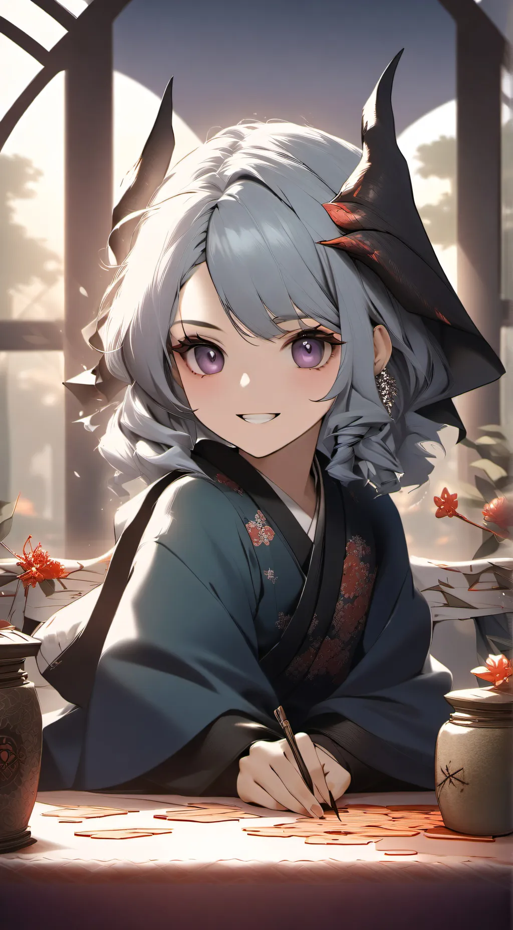 ai character: Origen del T/nobu background