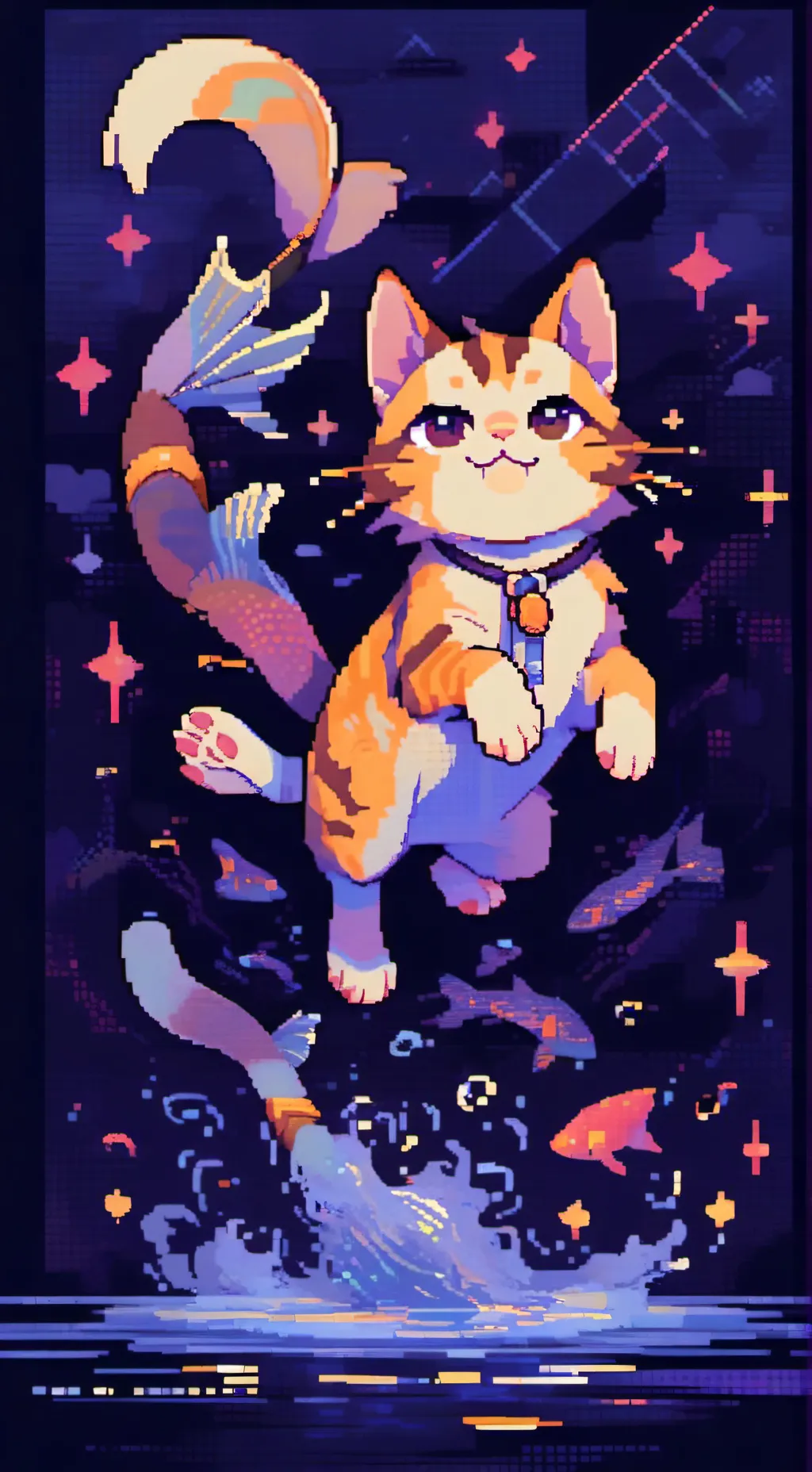 ai character: SquishyPaws background