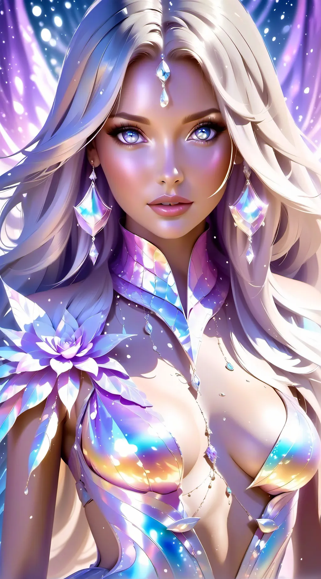 ai character: Nuclear girl background