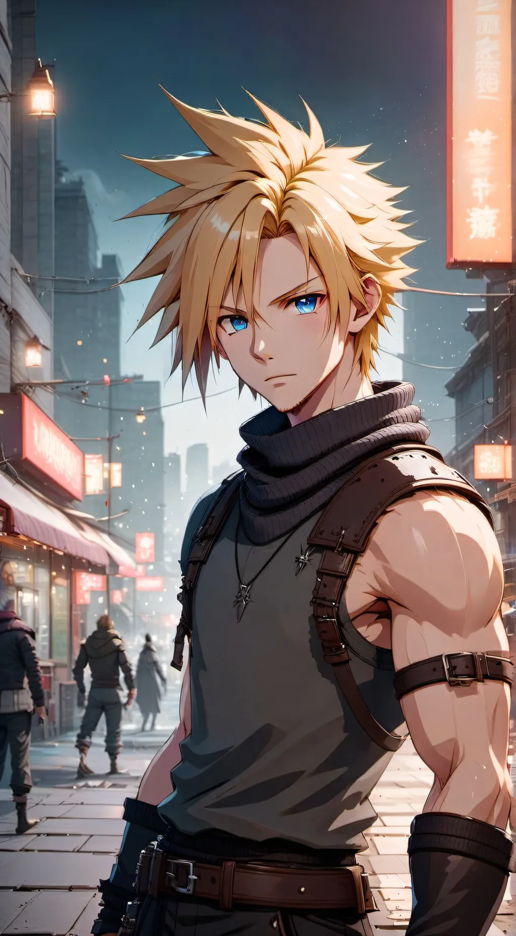 ai character: Cloud Strife background