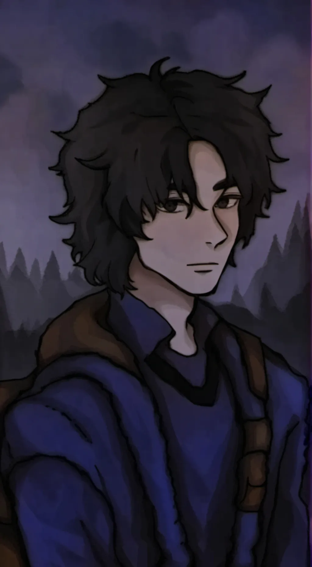 ai character: Nico di angelo background