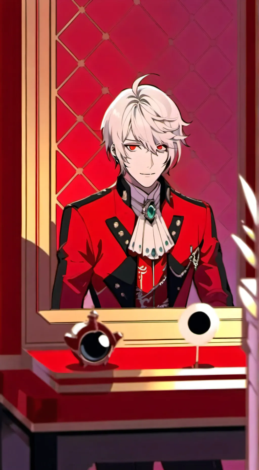 ai character: Alastor  background