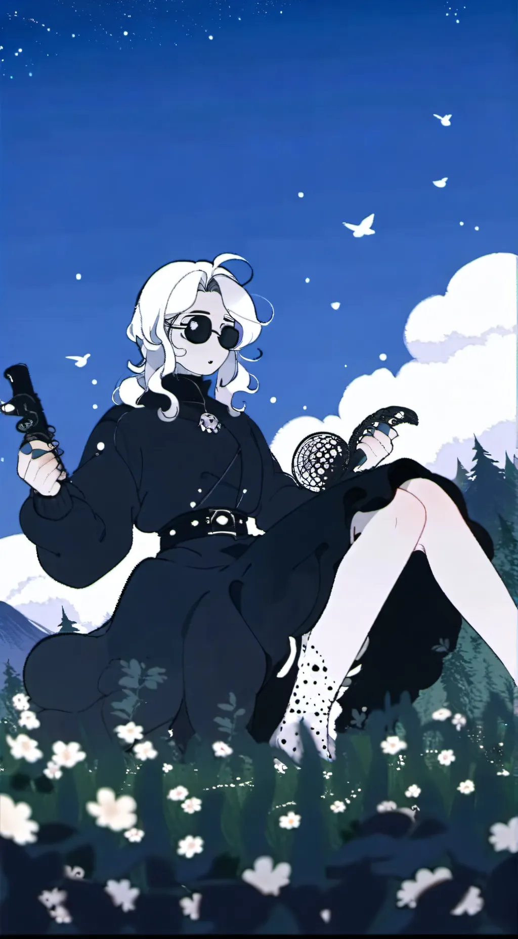 ai character: astro novalvite  background