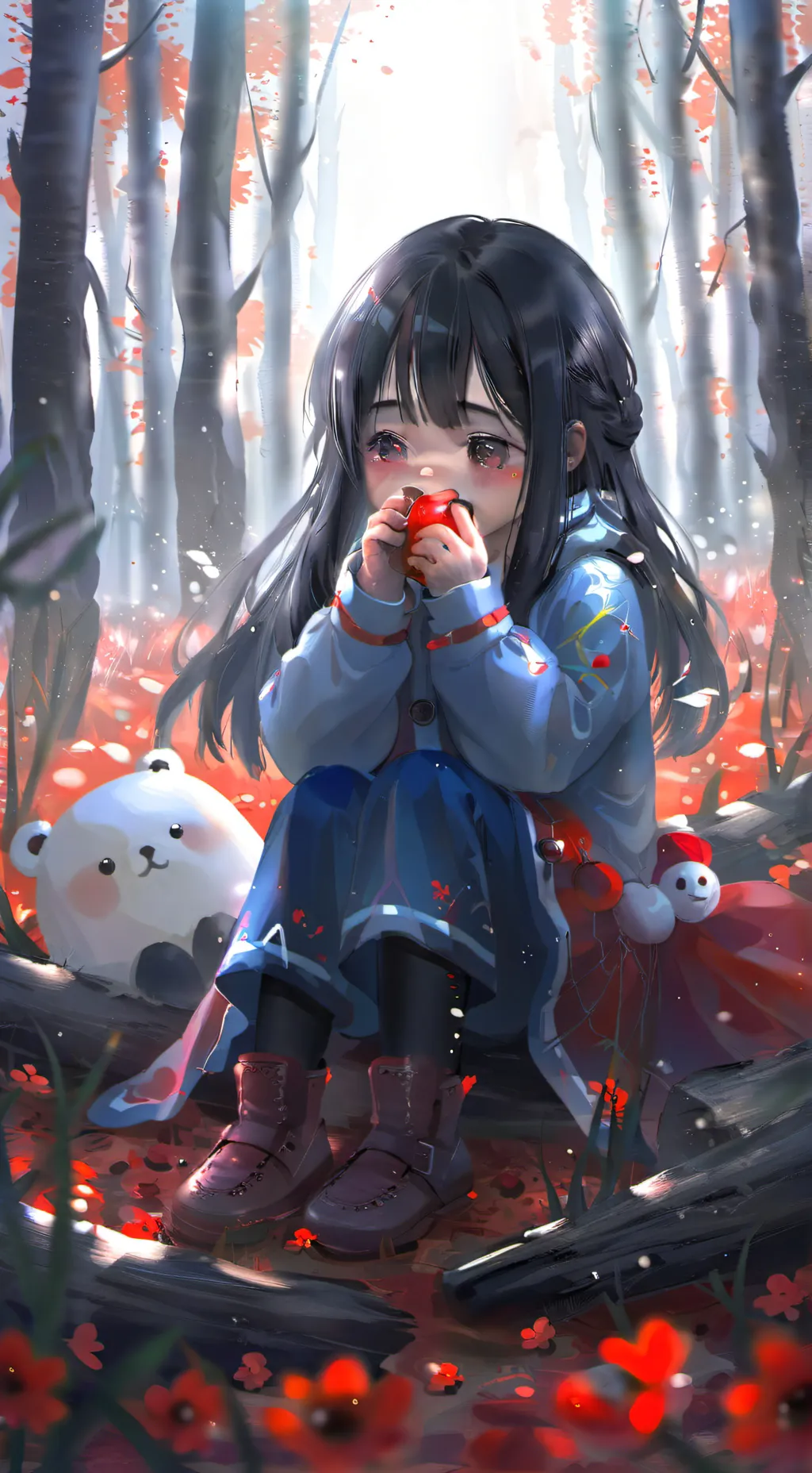ai character: stacy background