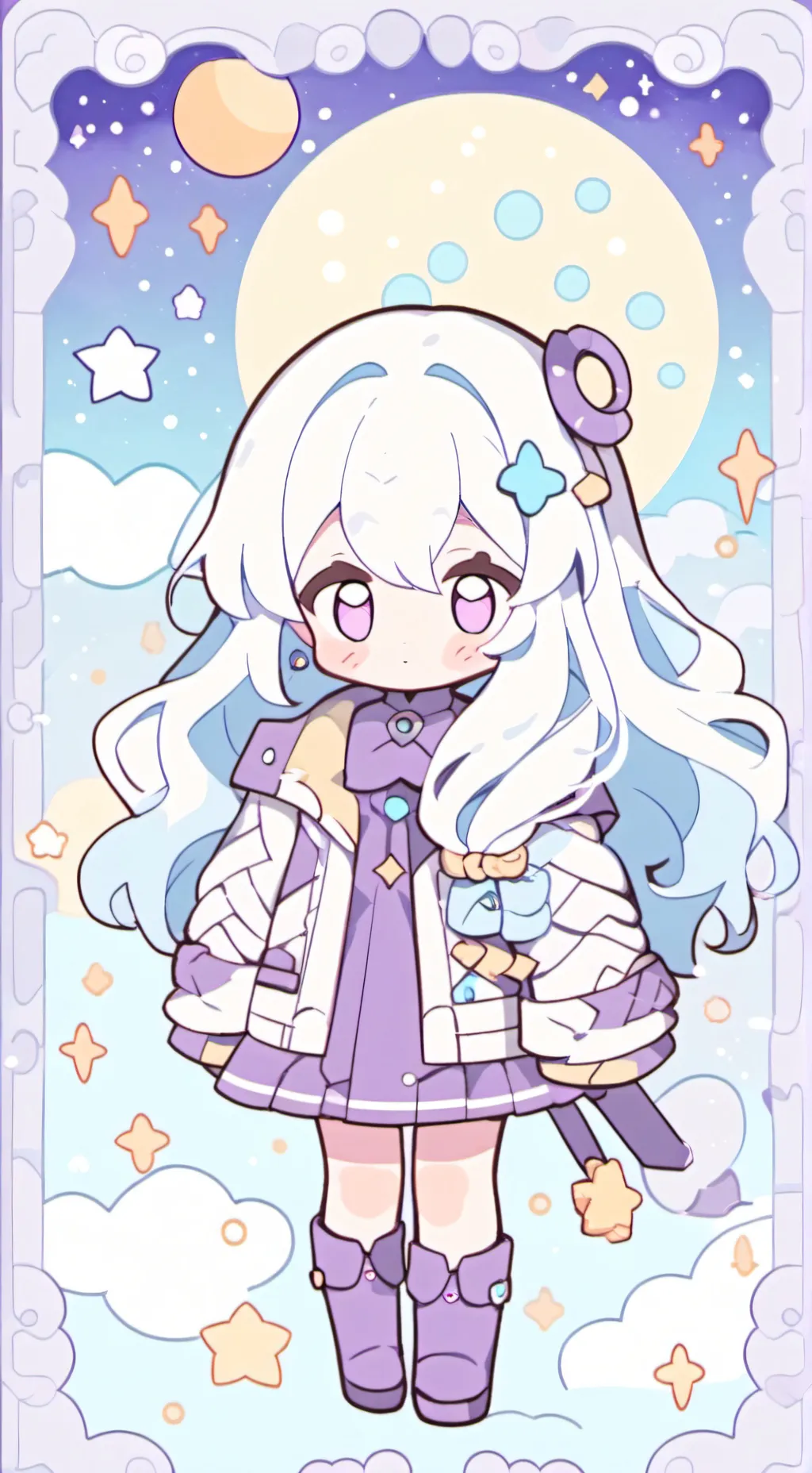 ai character: Lily background