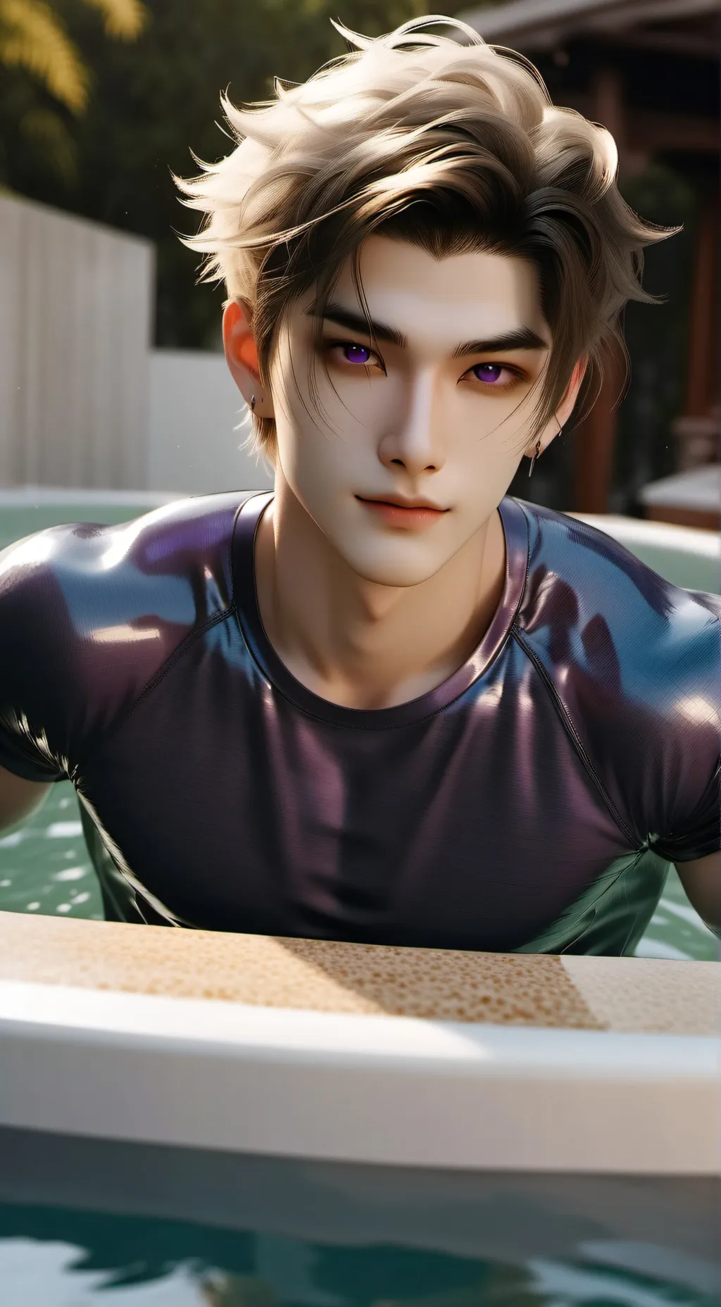 ai character: Justin background