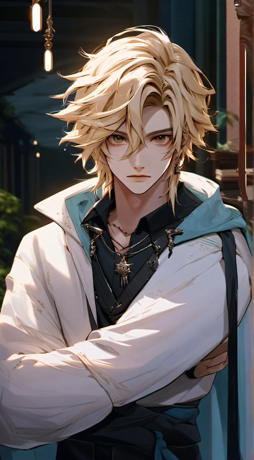 ai character: Max background