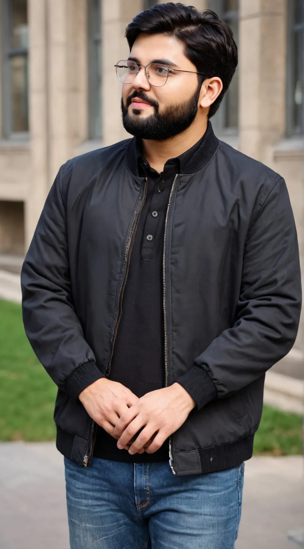 ai character: Sir Haseeb background