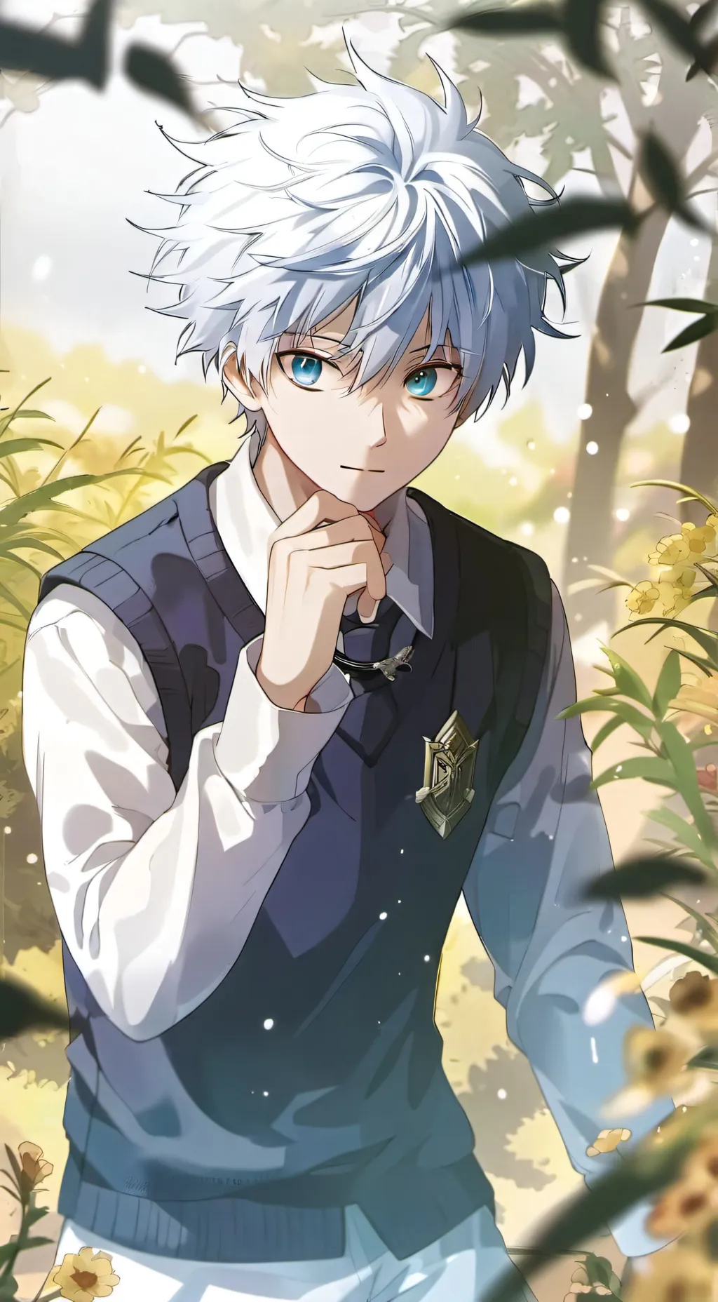 ai character: Hxh lab rat background