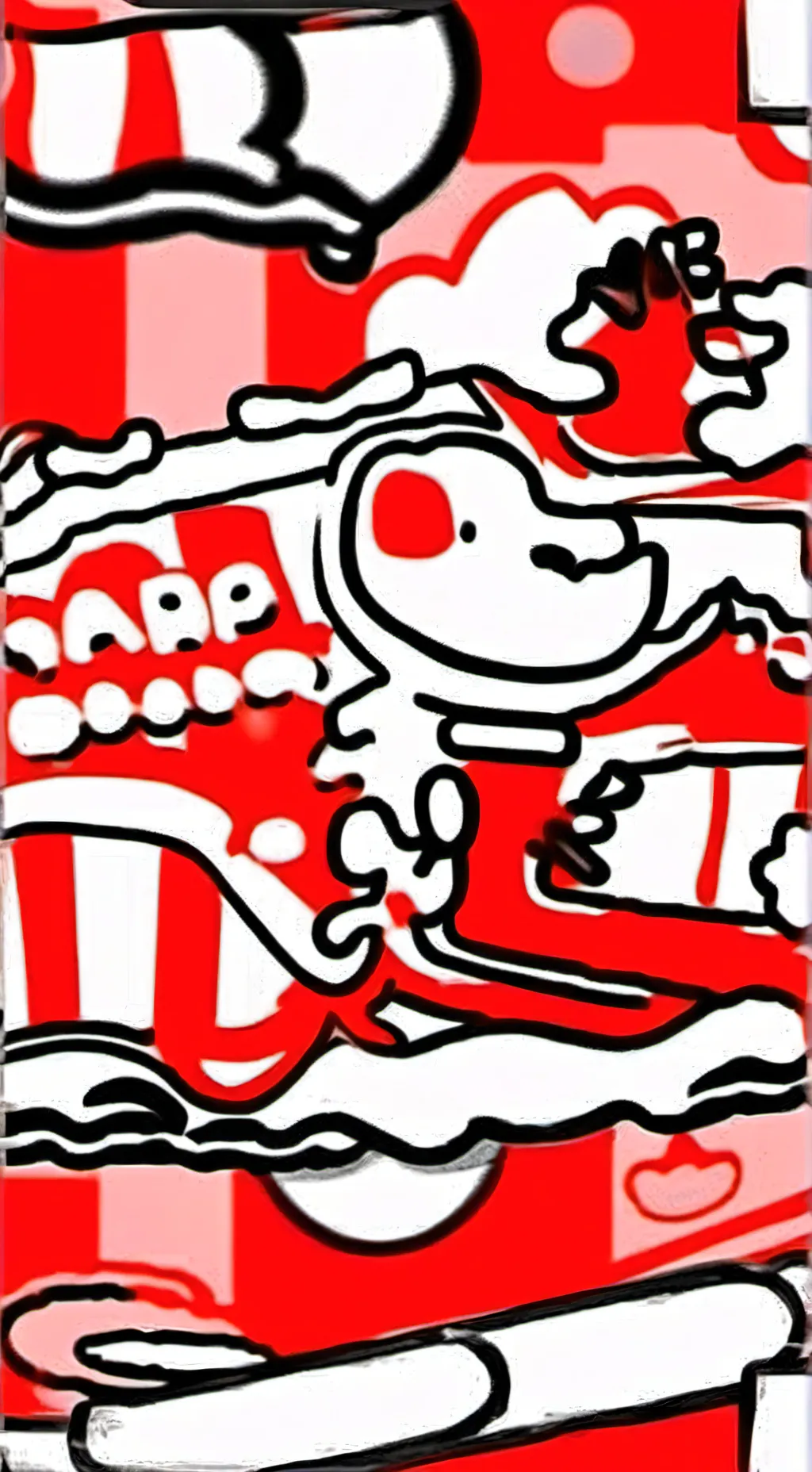 ai character: shrimpo background