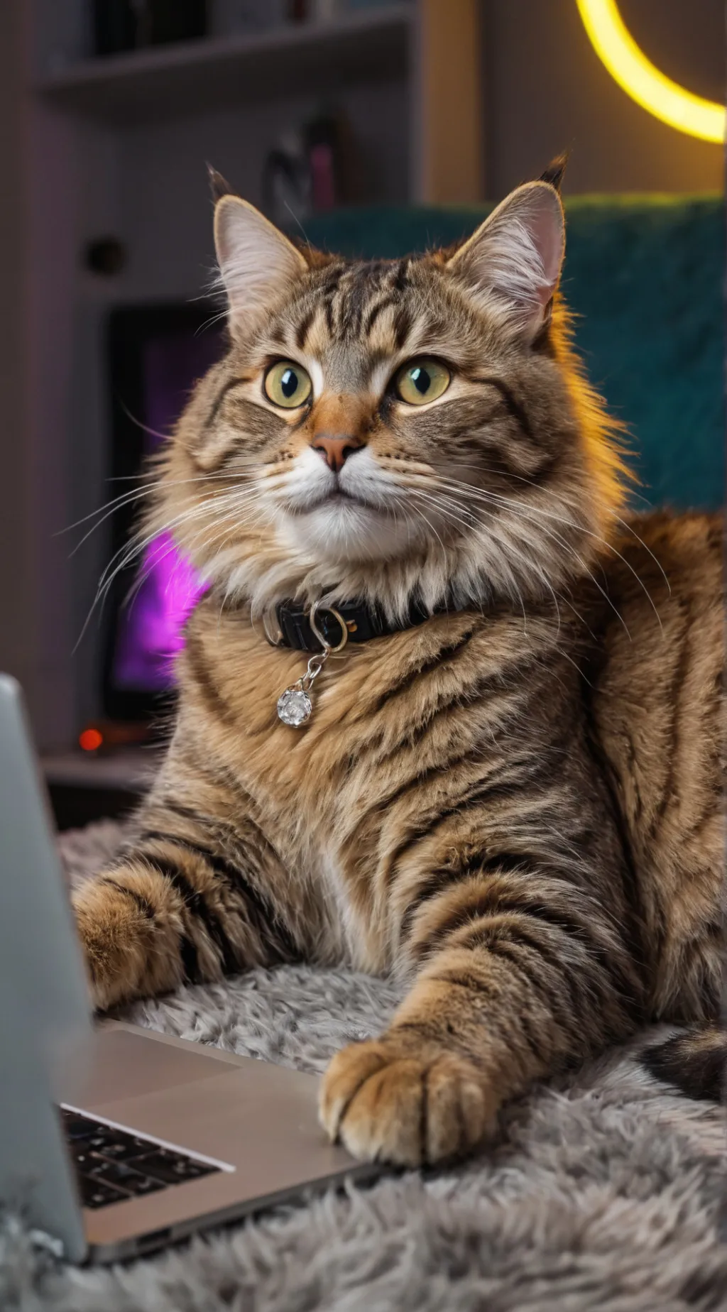 ai character: GIF-Tastic Tab background