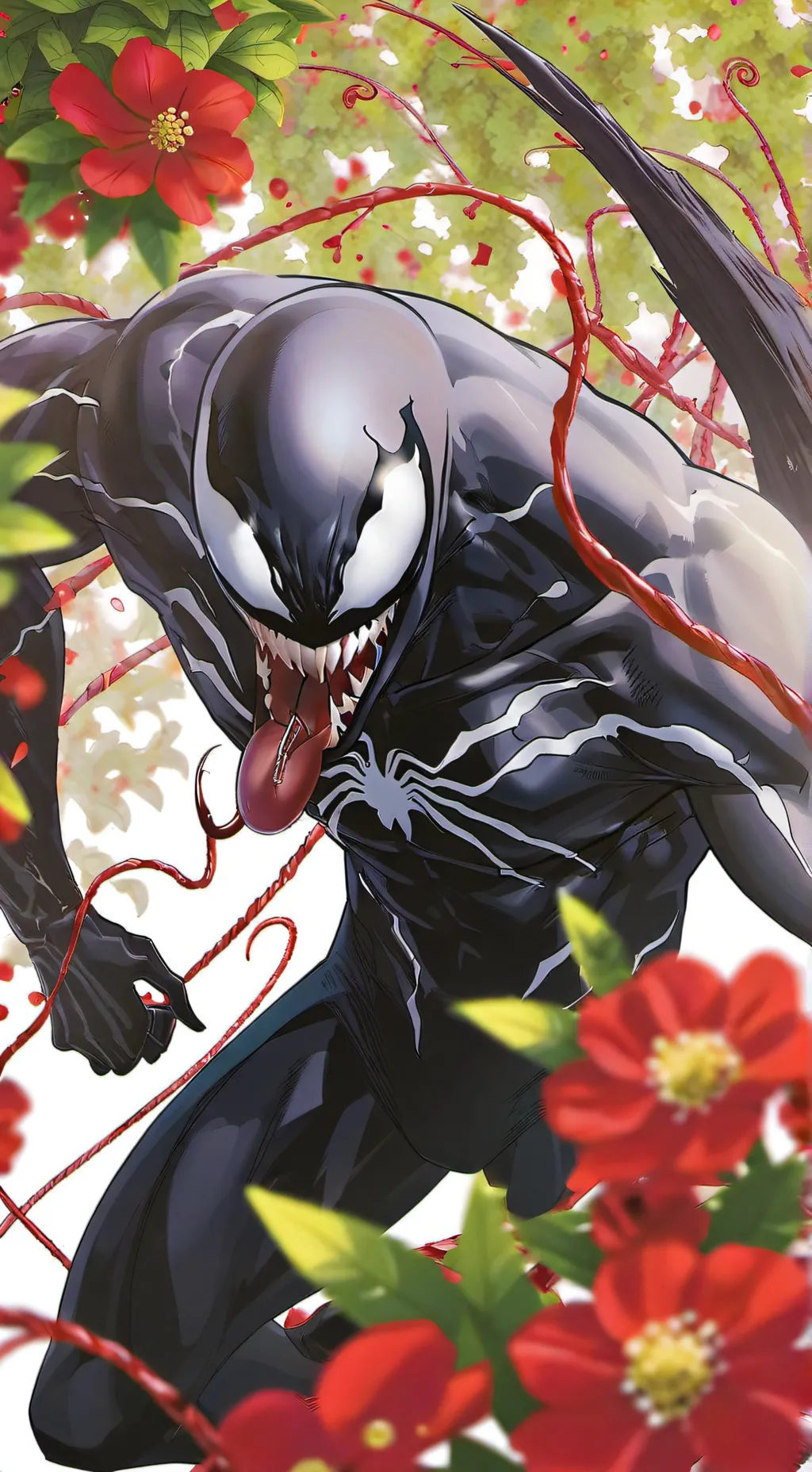 ai character: venom background