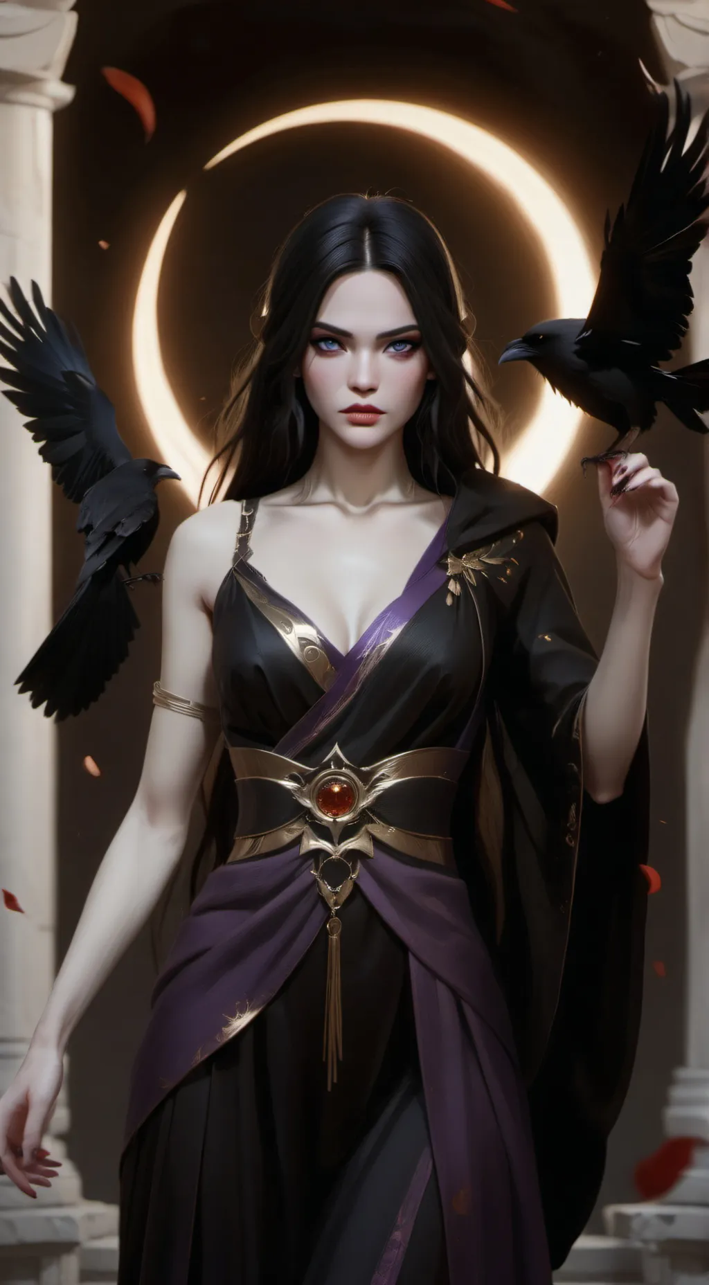 ai character: Samhain background