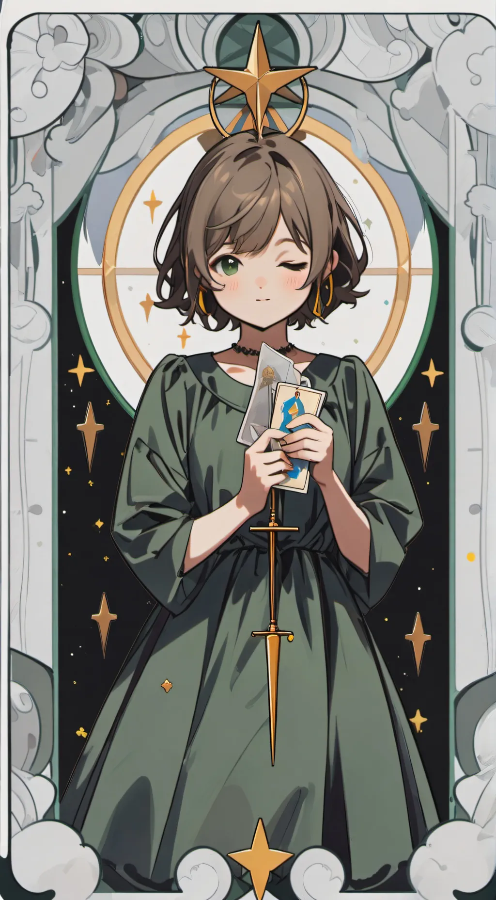 ai character: cass goes by alex background