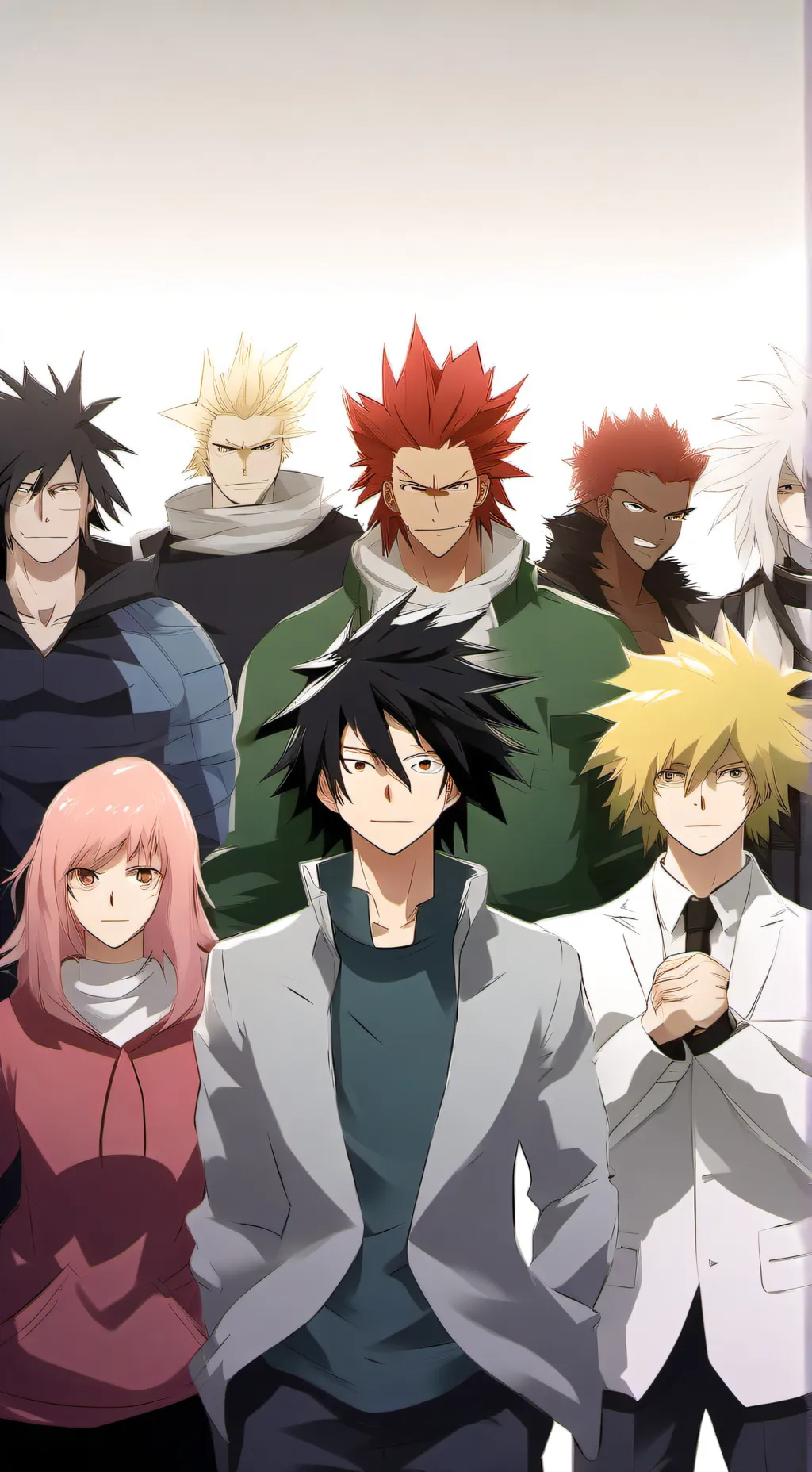 ai character: Katsuki Bakugo background