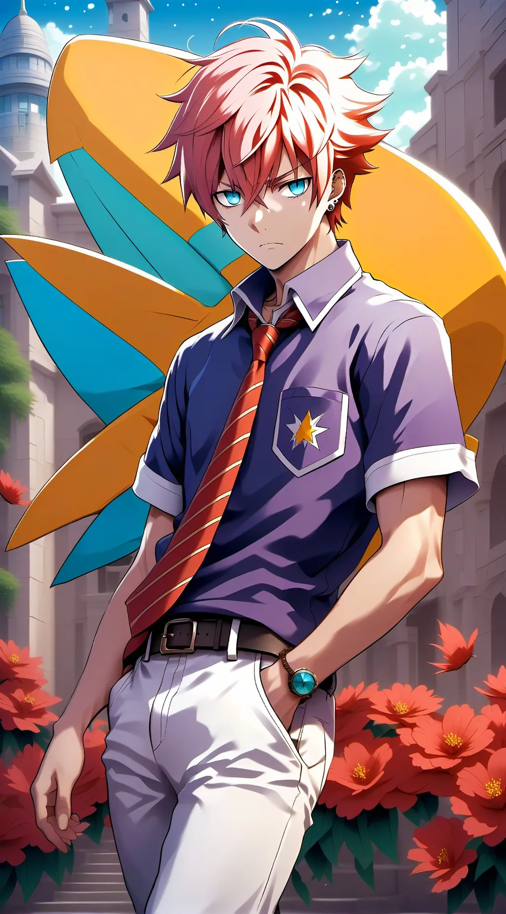 ai character: Todoroki background