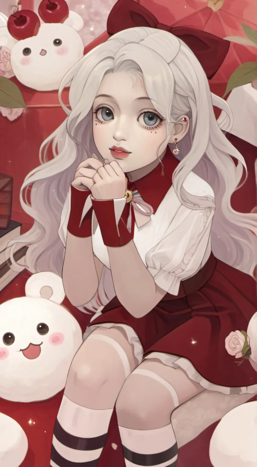 ai character: Ms. Love background
