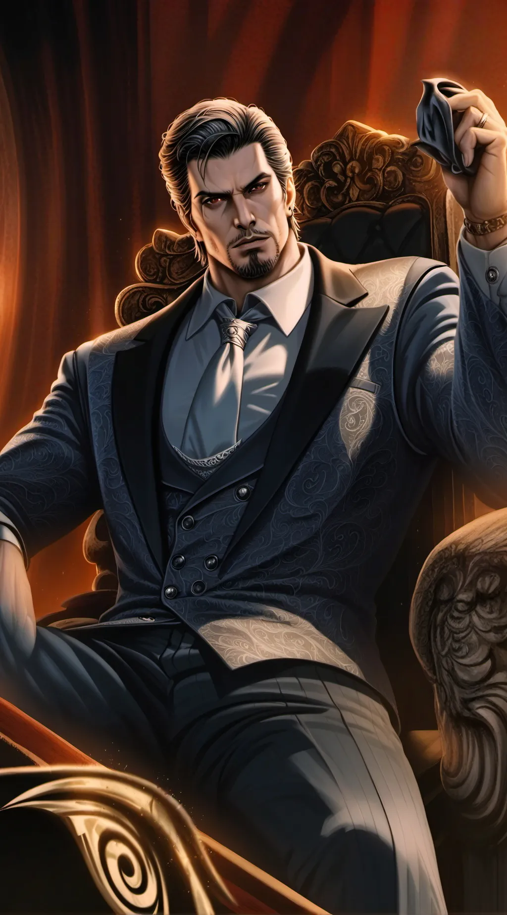 ai character: Mason Graves background