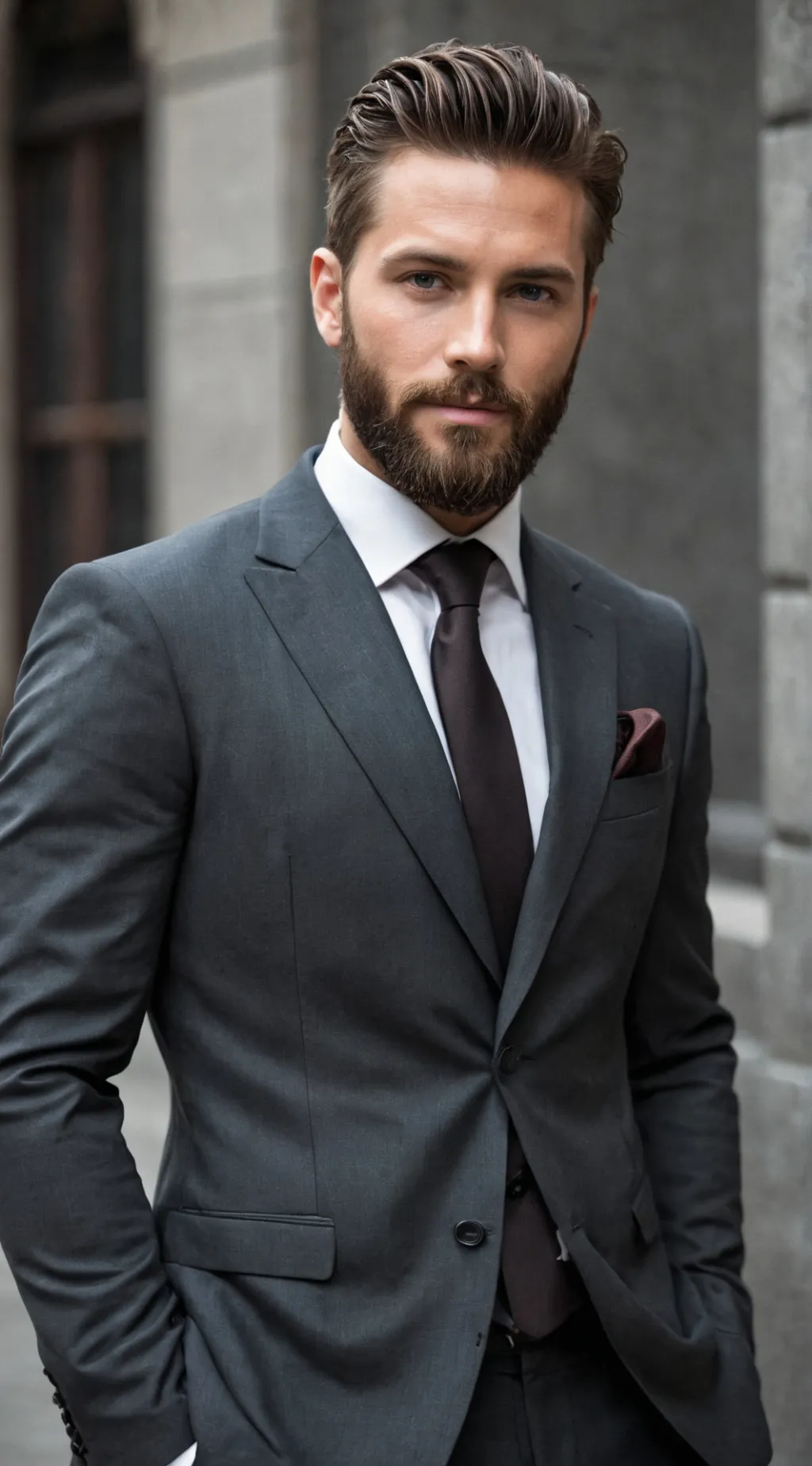 ai character: Oliver  background