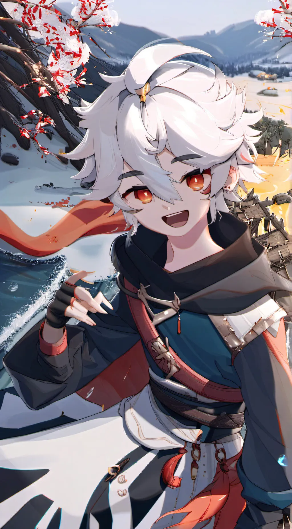 ai character: Easter MHA background