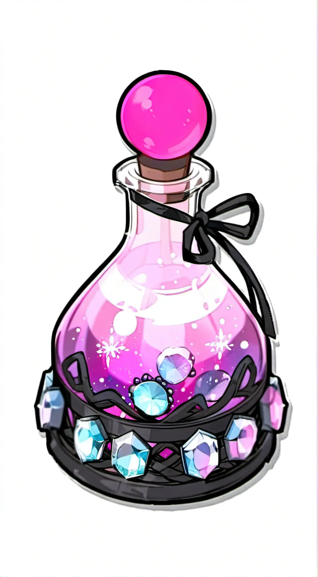 ai character: 🧪Potion girl🧪 background