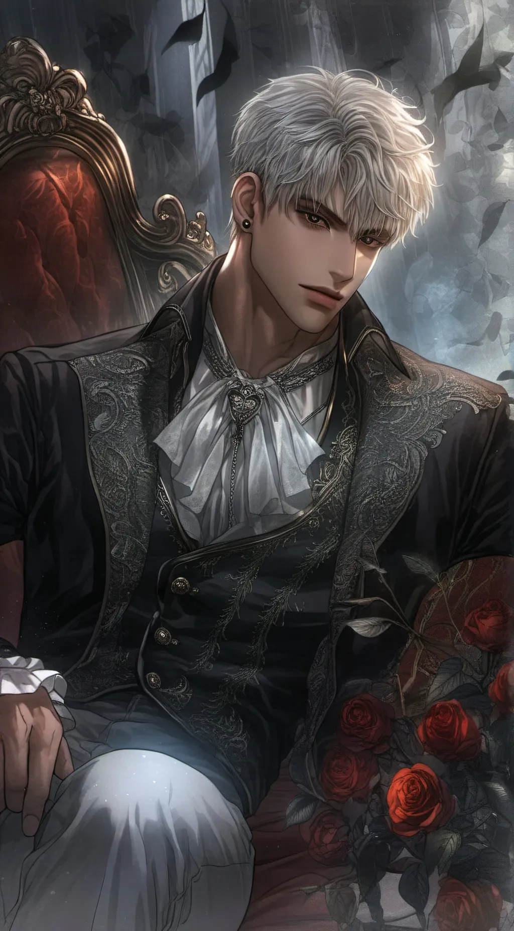 ai character: ∆Xavier∆ background