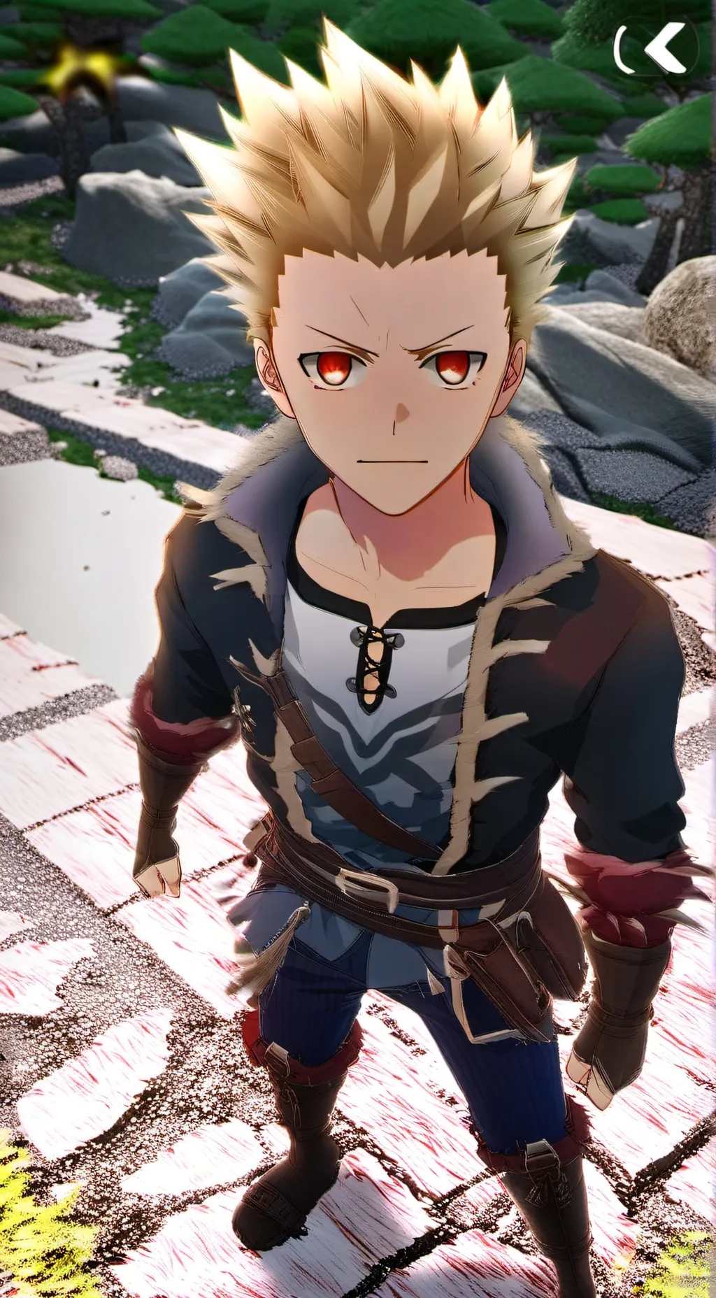 ai character: Gaku Hikitsuri  background