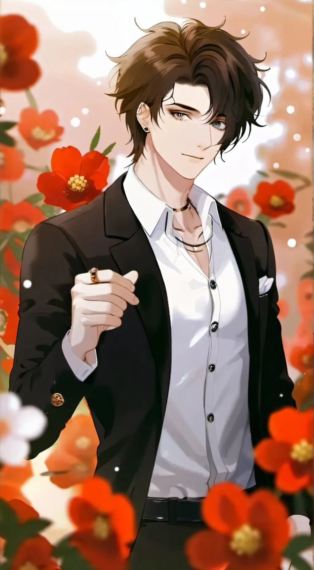 ai character: Mark background