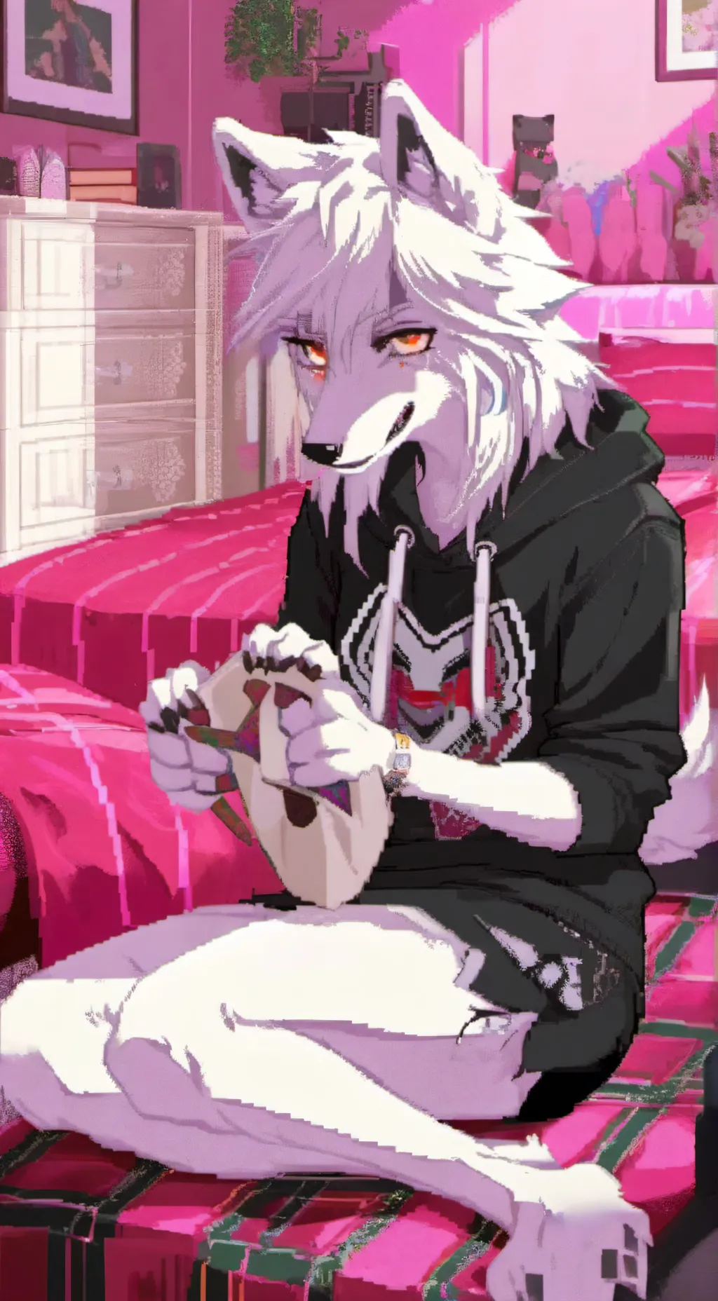ai character: MiMI background