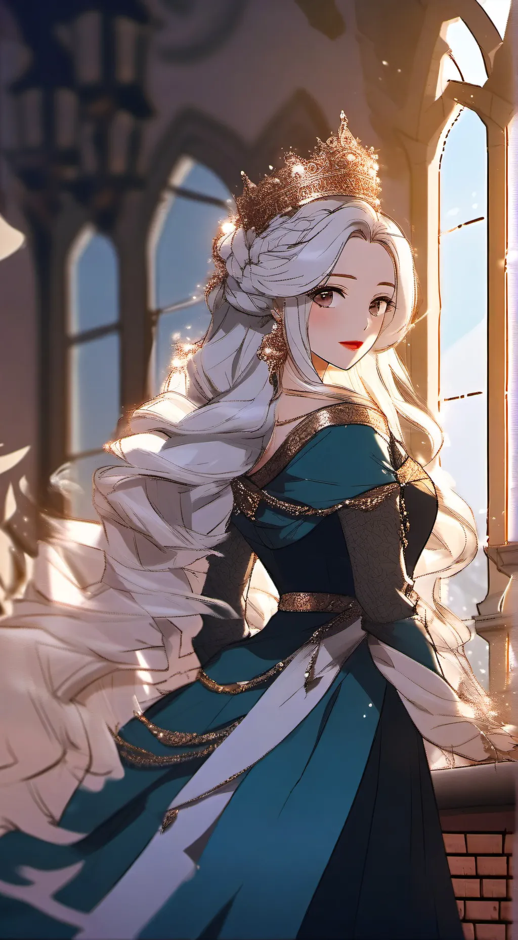 ai character: amira  background