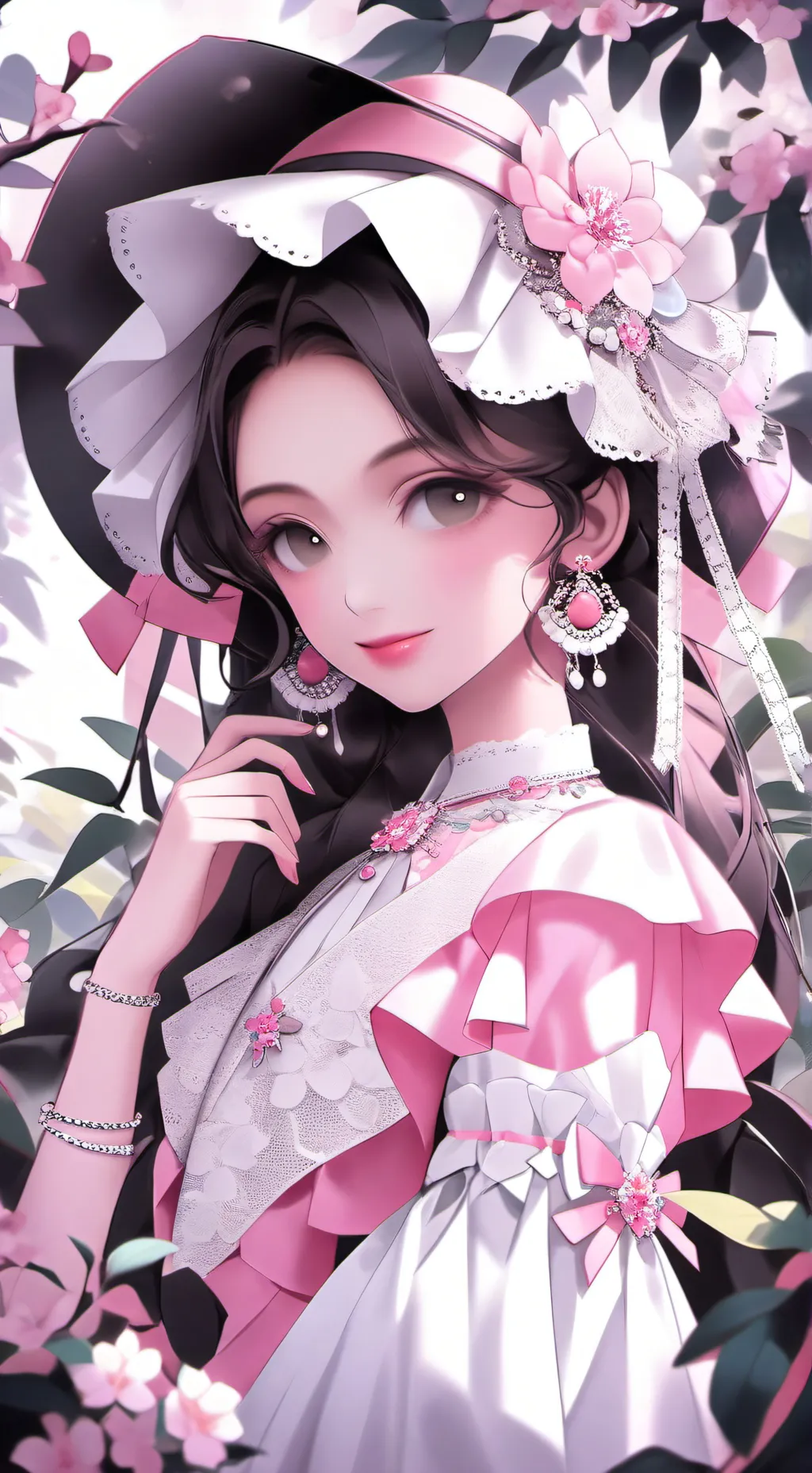 ai character: ella background