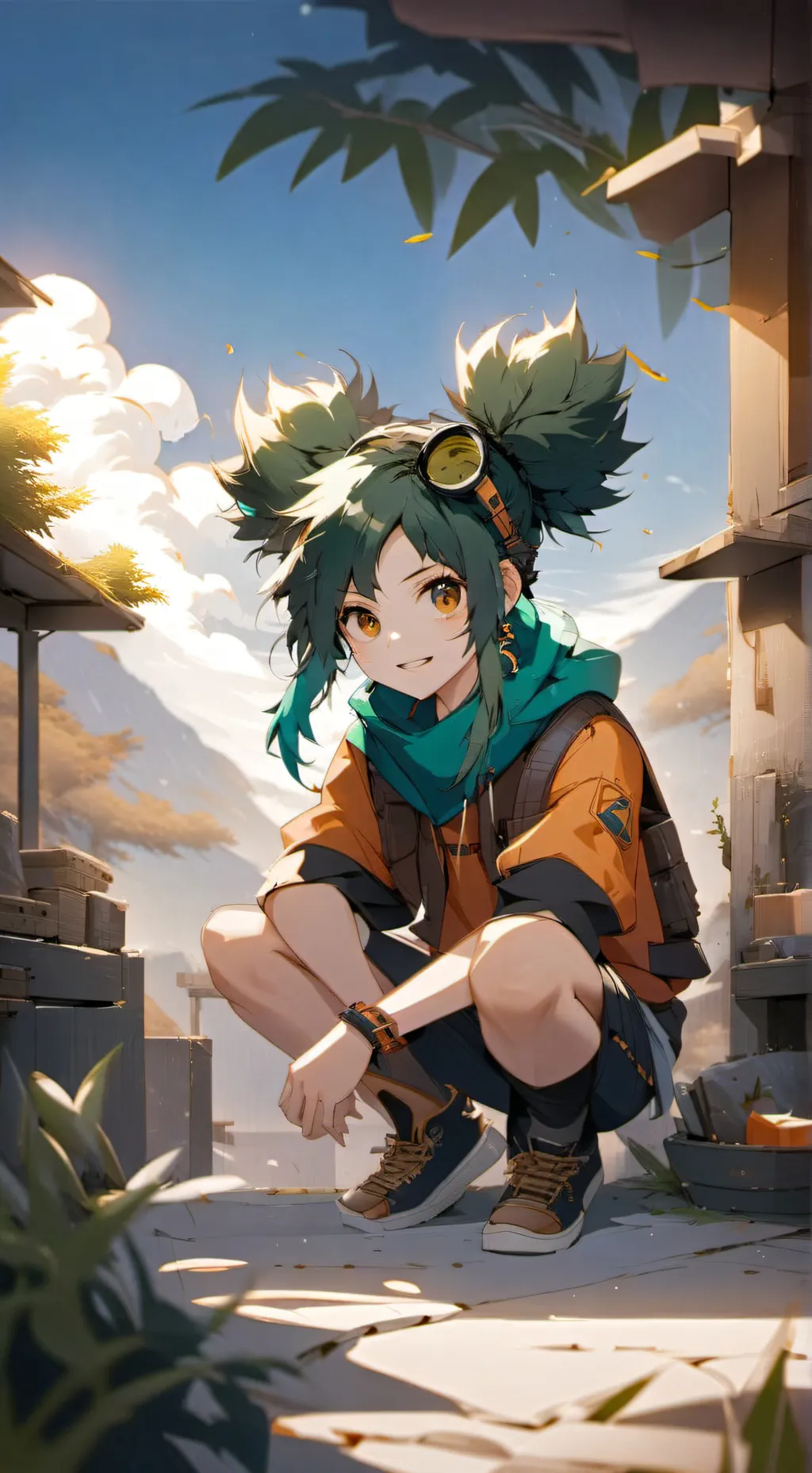 ai character: Dekus sister♡ background