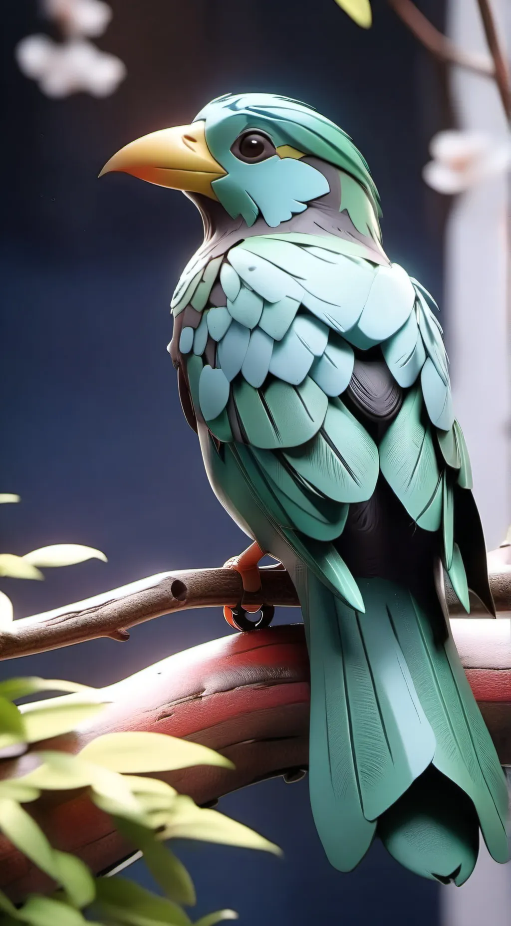 ai character: DUOLINGO background