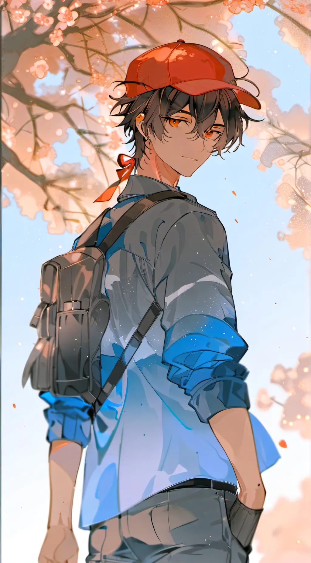 ai character: Lucas ✨ background