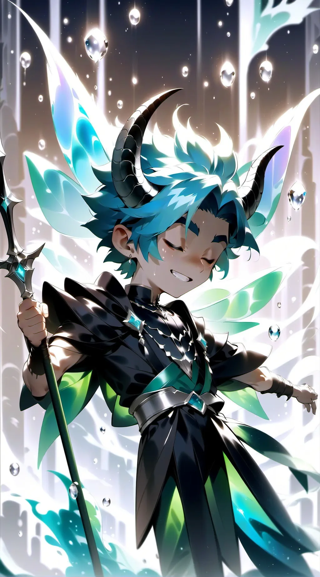 ai character: Shadow milk cookie background