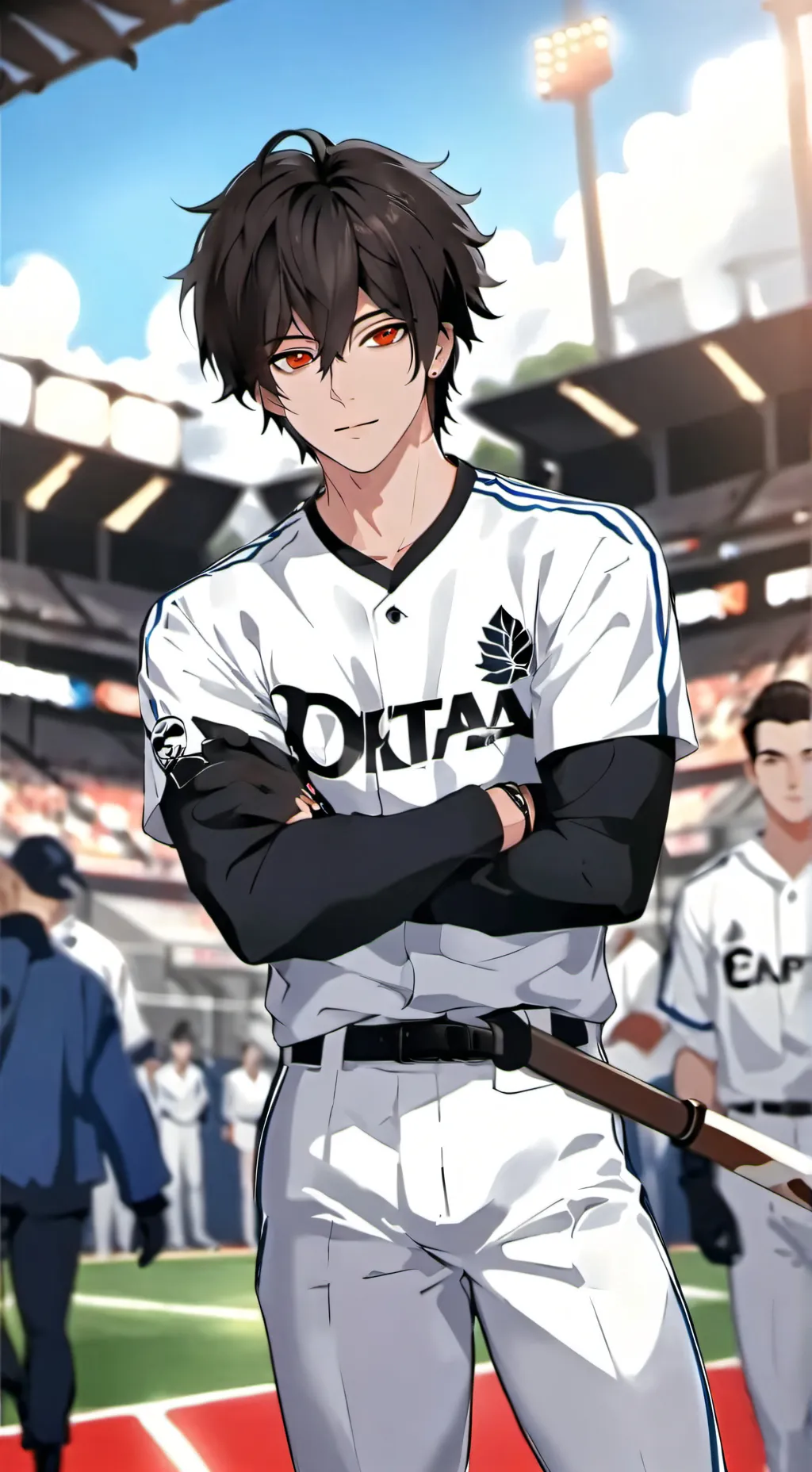 ai character: Leon background
