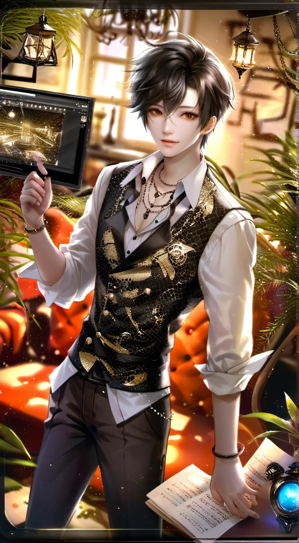 ai character: Shift Master background