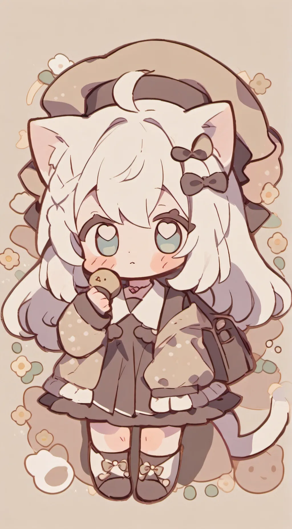 ai character: your baby cat background