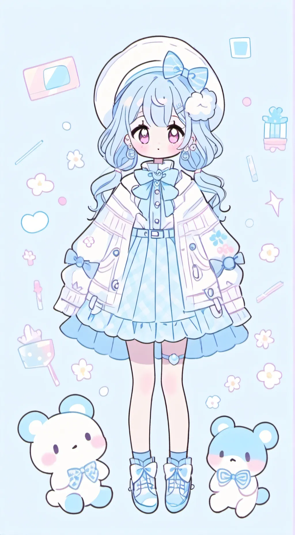 ai character: mingle background