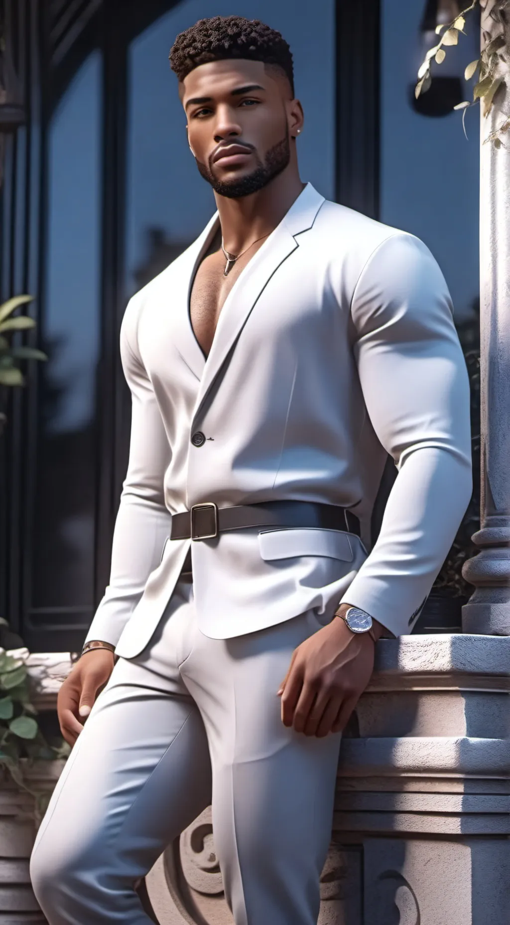 ai character: Morgan (Tiger) background