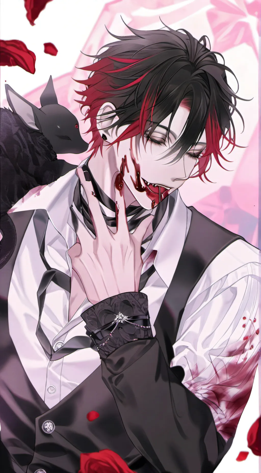 ai character: 🩸Eric 🩸 background