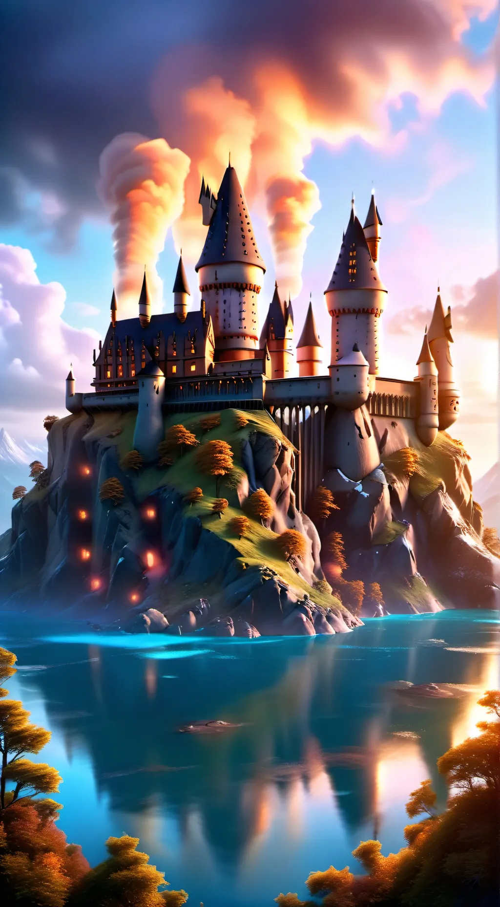 ai character: hogwarts background