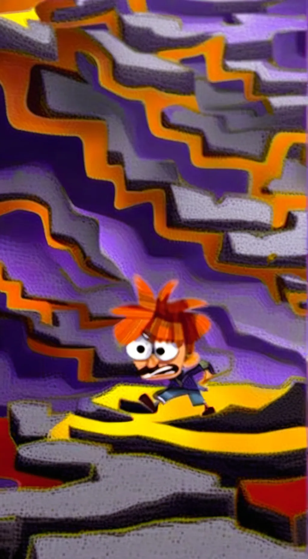 ai character: ansiedad. background