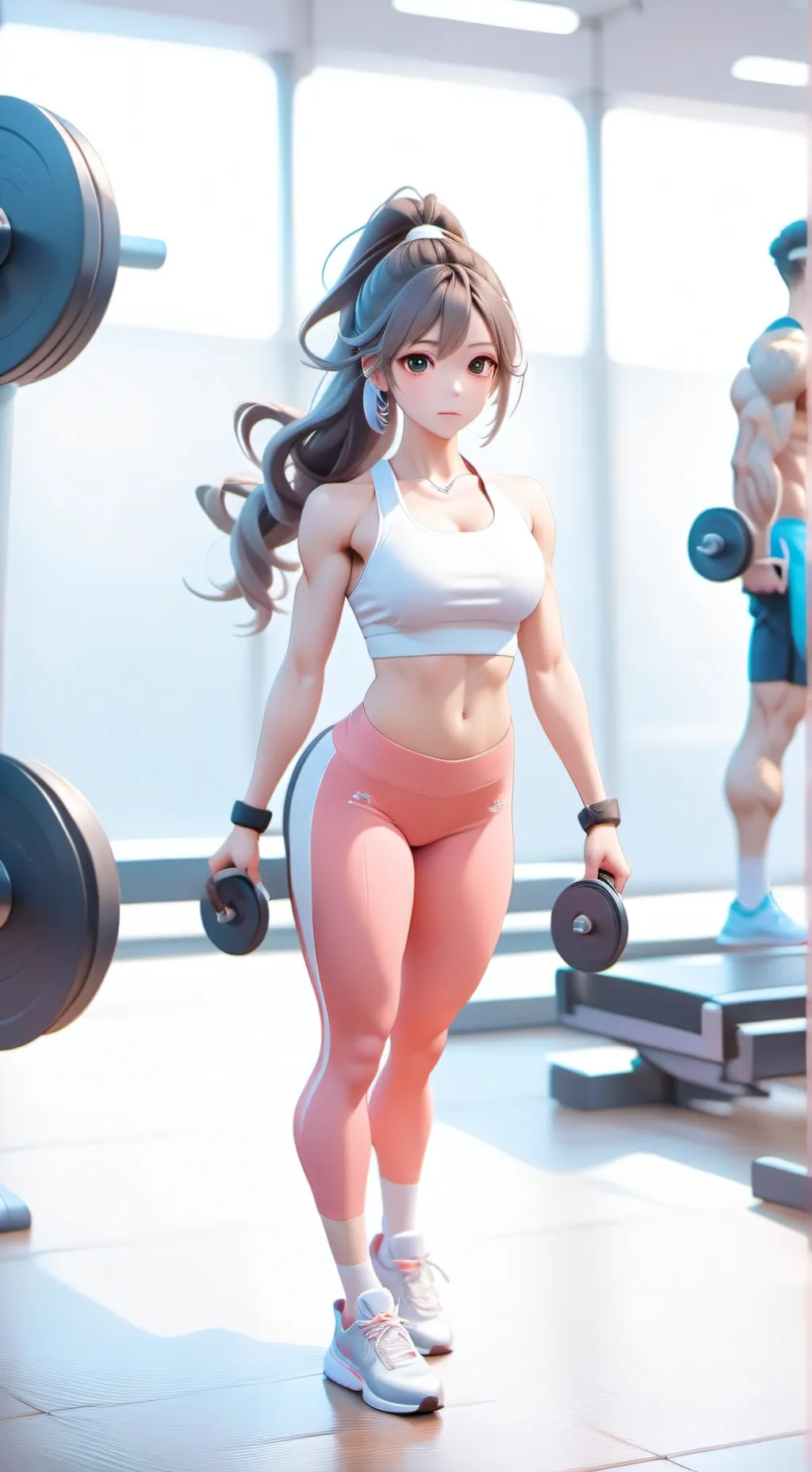 ai character: sarah background