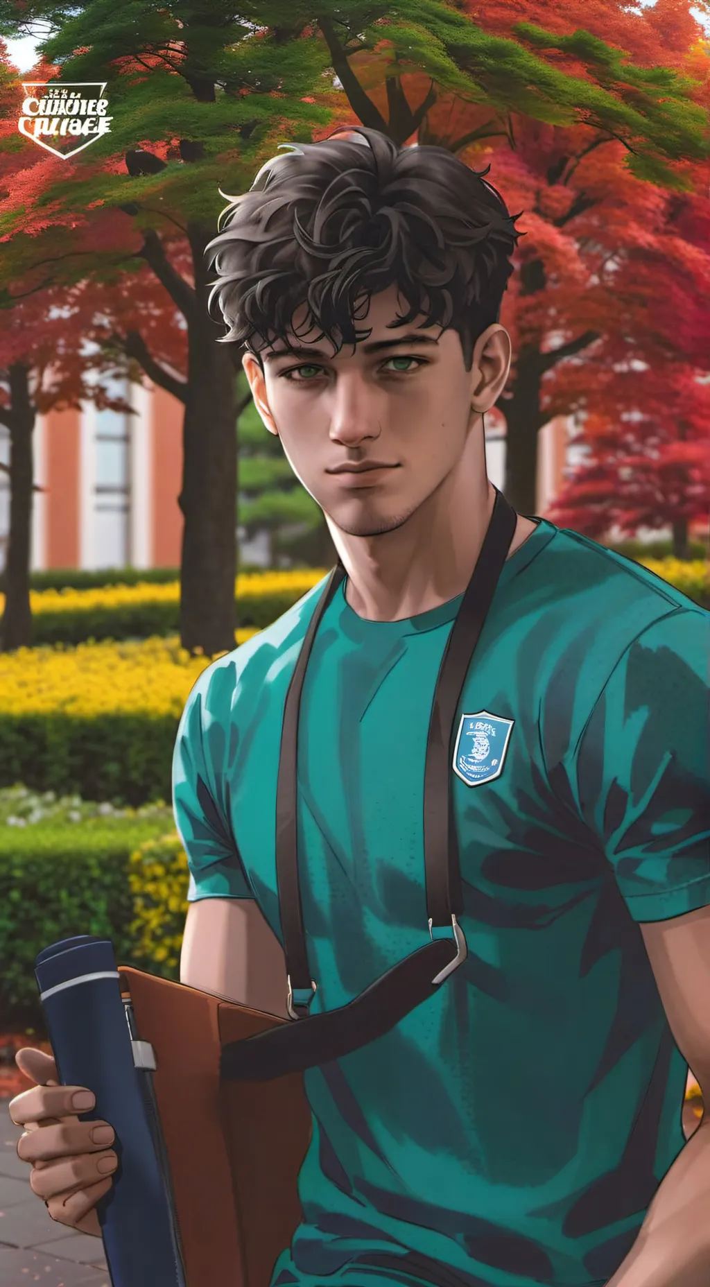 ai character: Lucas  background