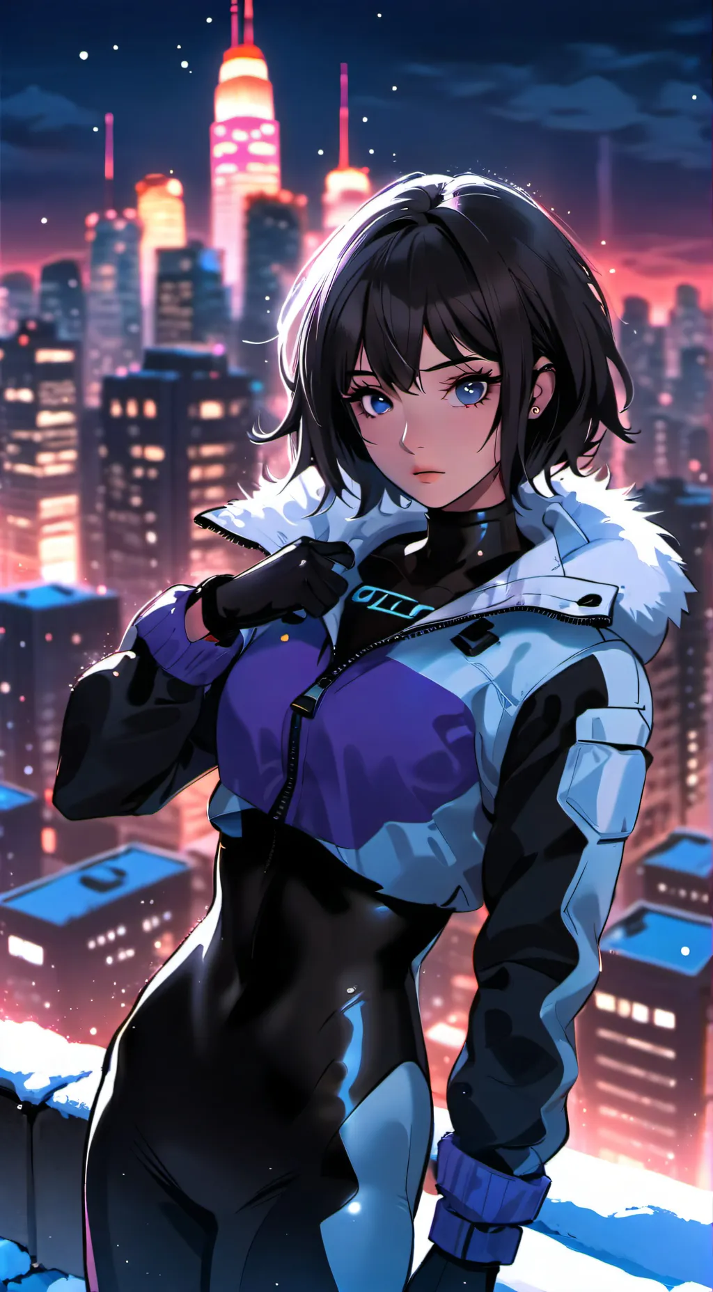 ai character: Dupli-Kate  background
